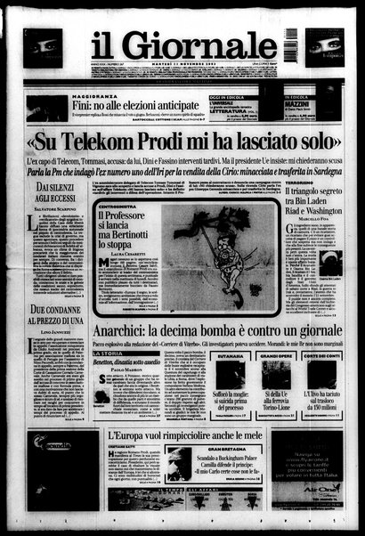 Il giornale : quotidiano del mattino